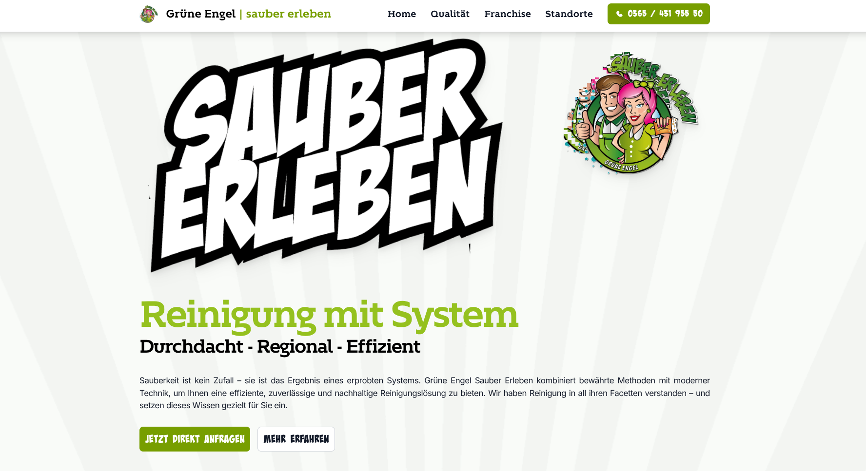 Grüne Engel Portal - Franchise Management Platform